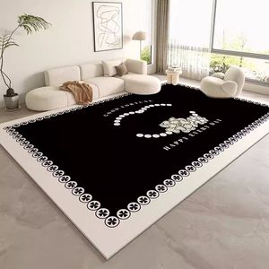 carpet Designer rug room decor The living room carpet is waterproof antifouling and washable dirty and easy to take care of light luxury senior floor mat