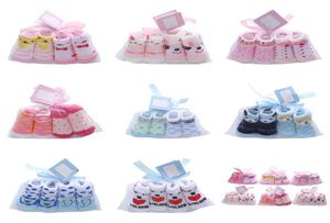 Newborn Socks Baby Booties Girls Cotton Boys Infant Accessories Cute Princess Set Cartoon Letter Dot Kids Clothes B75701199764