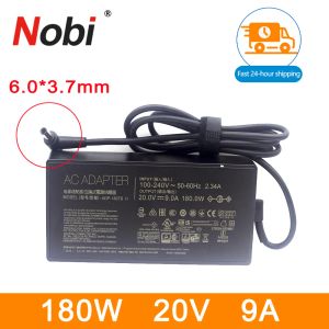 Adapter Nobi 20V 9.0A 180W 6.0X3.7mm ADP180TB H Laptop AC Adapter Power Charger For Asus ROG Zephyrus G14 GA401IV GA502 GA502D GA502DU