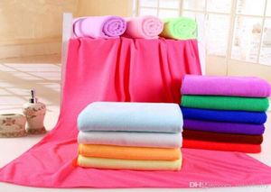 Microfiber Bath Handels Robes Beach Drying Bath Washcloth Dusch Towduk Badkläder Res camping handdukar dusch rengöring handdukar 70x1407000072