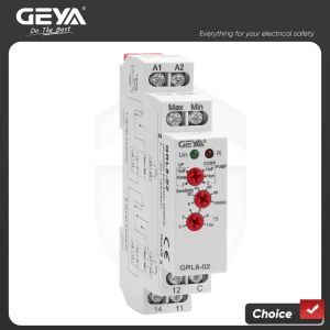 Relé de nível de nível de nível líquido GEEYA GRL8 Controlador de nível líquido eletrônico 10A AC/DC24V-240V ROHS CE