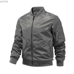 Men's Jackets Spring bomber jacket mens womens paddock military jacket school team baseball jacket mens windproof suit mens clothing 2023 MA1 winterL2404