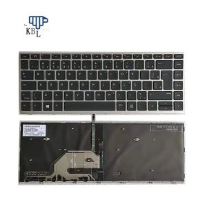 Teclados originais Novo idioma brasileiro para HP Probook 430 440 445 G5 Teclado de lapto de retroilumação de prata SG8771040A