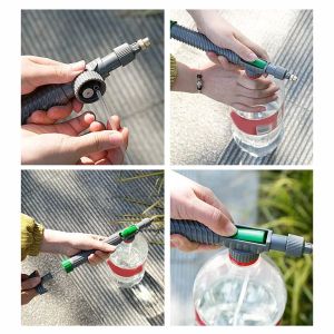 Adjustable Spray Head Gardening Watering Sprayer Beverage Bottle Watering Can High Pressure Manual Pressure Agriculture Tools