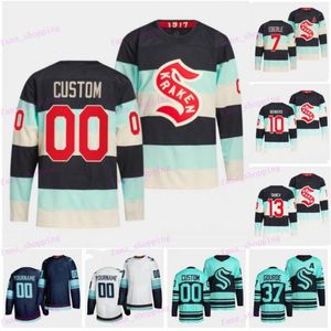 #10 Matty Beniers 2024 Winter Classic Hockey Jersey #31 Филипп Грубауэр Эберле Янни Гурд Джаден Шварц Джаред Макканн Ларссон Кейлер Ямамото Винс Данн Джерси