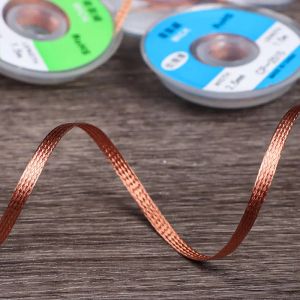 Profissional Desolding Braid Tape Copper Solda Fio Solda de solda Tinta de solda Remoção Braid Wire Ferramentas de reparo BGA