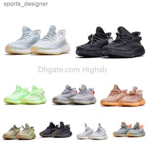 Barnskor avslappnad ökar barnen kör sneaker designer atletisk löpning sport 350tennis varggrå sneakers för pojkflicka tod yezziness yeeziness 350 35 mpwh lo yeezey