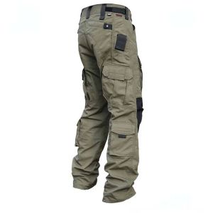 Multifunktionella mäns militära taktiska byxor Inträdare Series Men's Hunting Sports Pants Multi-Pocket Wear-resistenta lastbyxor