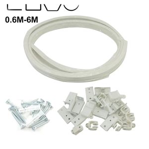 0,8 m 1,2 m 2m 2,4 m 6 m 6 m Cutttable pieghevole per calotta per calcettale per griglie del binario del kit per gli accessori per finestre dritti curvi A1