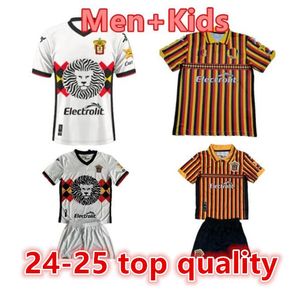 2023 24 25 Universidad de Guadalajara Fußballtrikots Leones Negros Männer Sets Kids Kit Fußballhemden 2023 2024 Home Away Kids Kit Uniformen Mexikanische Liga mx Löwe