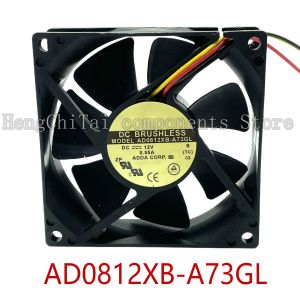 PADS Original 100% Working AD0812XBA73GL 12V 0,55A 8025 8CM 80mm Cooling Fan