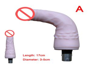 Accessori per mitragliatrici di sesso di dildo super morbido super morbido per le donne giocattoli sessuali realistici per donne fake2178197 arbitrari curvi