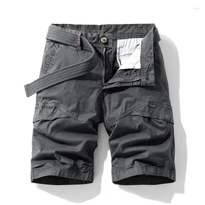 Shorts maschile Multi Colours Fashion Brand Workwear Pants Summer Middle Spese Straight Casual Casual All-Match Outdoor