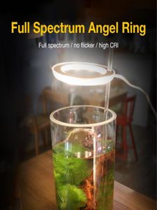 Bitkiler için Fitolamp Tam spektrum LED Grow Light USB Angel Ring Phyto Lamba Serası Kültüro Hidroponik İç Mekan Bitki Işıkları2797937