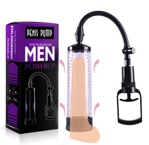 Penis Bomba Aumentar a bomba de vácuo Penis Extender Trainer Man Toys sexual Brinquedos de ampliação de Ferramentas para adultos8192744