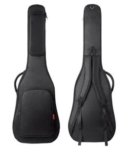 20 mm gepolstertes blankes einfaches Design Softschalenkoffer Gig -Tasche für 41 -Zoll -Akustikgitarre Black4303354