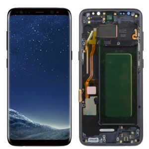 С дефектом G950F ЖК-дисплей Samsung S8 с черной рамой 5,8 