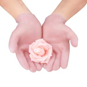 Spa -Gel -Handschuhe feuchtigkeitsspendende Weiße Peeling glatte Schönheit Handpflege