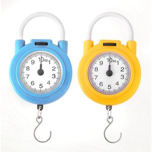 10Kg Kitchen Scale Hanging Hook Multi-Purpose Scale Fit For With Tape Meas Yellow