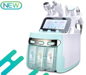 新しいアップグレード6 In 1 H2 O2 HYDRA FACEIAL DERMABRASION WATER AQUA OXYGEN SPRAY GUN RF HYDRO MICRODERMABRASION PEELING真空皮膚CLEA8538666