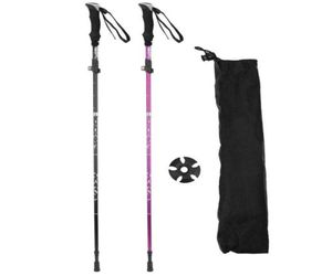 Trekking Poles Walking Stick Nonslip för skidåkning av bergsbestigning Traveling Hiking2117764