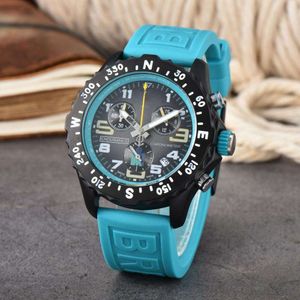 2023 Xinbai Brand Multifunctional Three Needle chronograph Men's Quartz Hot Watch Silicone Rubber Watch