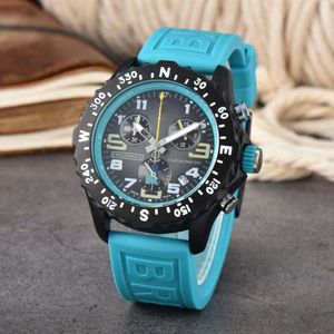 2023 Xinbai Brand Multifunctional Small Three Needle Chronograph Men's Quartz Hot Selling Silicone Rubber Watch