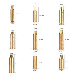 Tactical Red Dot Laser Bore Sight CAL .308 .223 3006 7.62x39 7.62X54 5.45x39 Cartridge Sights for Hunting Red Laser Boresighter