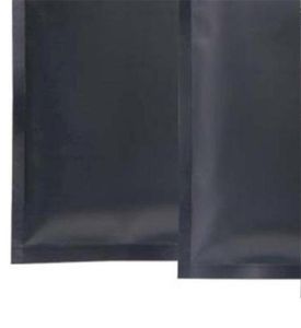 ブラックアルミホイルセルフシーリングバッグスナックシールバッグお茶小梱包袋印刷可能なカスタムメイド全体0 21ZC4 FF3185499