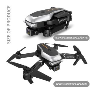 Drones Mini Drone 4K HD Câmera dupla Quadcopter Dobrando Wi -Fi Remote Control Aircraft Plane Toy Kids Adults Gift