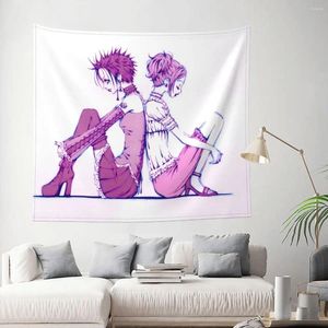 Taquestres Nana Osaki Tapestry Bohemian Polyster Wall Hanging Manga Manga Decoração de casa Praia Mat Retro