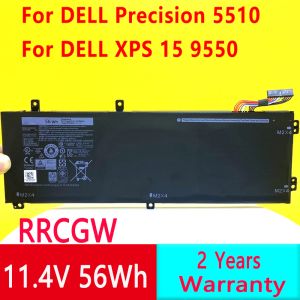 Батареи rrcgw ноутбук для Dell XPS 15 9550 9560 9570 Precision 5510 5520 Inspiron 7591 7590 7500 Series M7R96 H5H20 11.4V 56WH