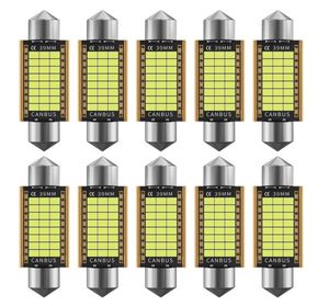 10pcs C5W C10W żarówki LED Canbus Festoon31mm 36mm 39mm 41mm 2016 Chip Car Dome Light Light Light 12V 24V Błąd 9461128