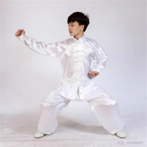 8Color Chinese Kung Fu Clothes for Boys Traditional Tai Chi Wushu Uniform Kids Stage Performance Clothing Pant Set 100-160CM