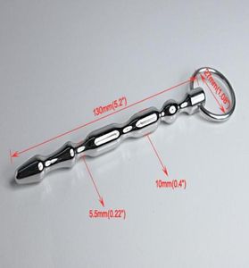 Rostfritt stål Metall Penis Plug Insert Tool Bondage Vuxen Produkt Sexspel SM Fetish Vuxen Toys For Men1896573