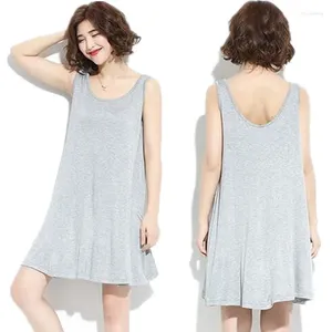 Casual Dresses 11 Colors Fashion Spring Summer Women Brief Loose Cotton Dress Pleated Party Sexy -