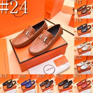 40-модель модельер-дизайнер Scese Men Loafers Loafers Обувь дышащие комфортные наскальменуемые мужские туфли