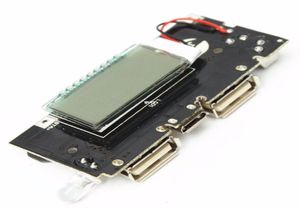 Dual USB 5V 1A 21A Mobile Power Bank 18650 Batterie Ladegerät PCB -Leistungsmodulzubehör für Telefon DIY Neue LED LCD MO6563730