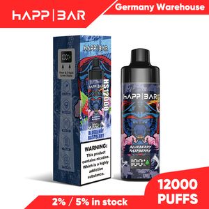 2024 Самые горячие оптовые портативные 12000 18000 20000 Puffs Vape Kit Disosable E Сигарета с 10 фруктовыми вкусами