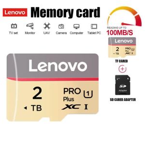 Lenovo Micro Memory Card 512GB U1 Flash Card SD Card 1TB 2TB TF SD CARD 4K ULTRA HD TFカード用PC電話ドローンゲームカム