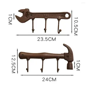 装飾プレート実用的なハンガーフック簡単な設置重い頑丈な鉄の農家の装飾ホルダー