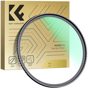 K F Konsept 4982mm HD UV Kamera Lens MCUV Filtresi Çok Kaplamalı Koruma 49mm 52mm 58mm 62mm 67mm 77mm 82mm 240327