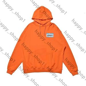 Vetements hoodie tungt tyg skumtryck hoodie män kvinnor hög kvalitet överdimensionerad huva tröjor veterinär pullover veter jeans 680