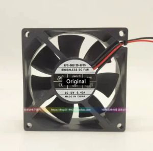Pads Original 100% working EFC08E12DEF05 DC 12V 0.4A 80x80x25mm 3wire Server Cooling Fan