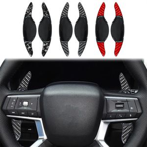 Mitsubishi Outlander için Karbon Fiber ABS Direksiyon Tekerlek Vardiyalı Kürek Kırmızı/Siyah/Dövme Araç Modifikasyon Aksesuarları 23