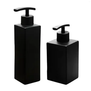 Liquid Soap Dispenser Stainless Steel Bathroom Accessories Pump Bottles For Shampoo Wash Room