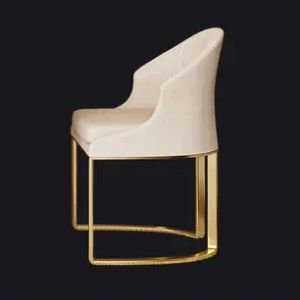 新しい2024年の豪華なモダンなシンプルな光沢のあるロックプレートダイニングテーブルと椅子セット楕円形の家庭用小さなフレンチクリーム風のダイニングテーブル