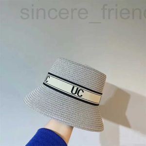 Beanie/Skull Caps Designer Straw Hats Summer Fedora Hat Wide Brim Cap Bucket Outdoorsun Beach Womens Packable Sun Travel Cloches 242282bf McKe