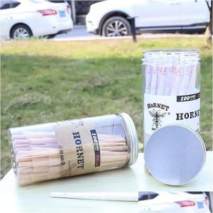 Accessories Smoking Shop 100Pieces/Can 110Mm Cigarette Rolling Papers Empty Tube Roller Manual Cigarettes Bong Drop Delivery Home Gard Dh7Ll