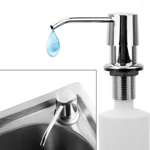 Liquid Soap Dispenser Built-in Lotion Pump Plastic Bottle For Bathroom And Kitchen Organizer Sink